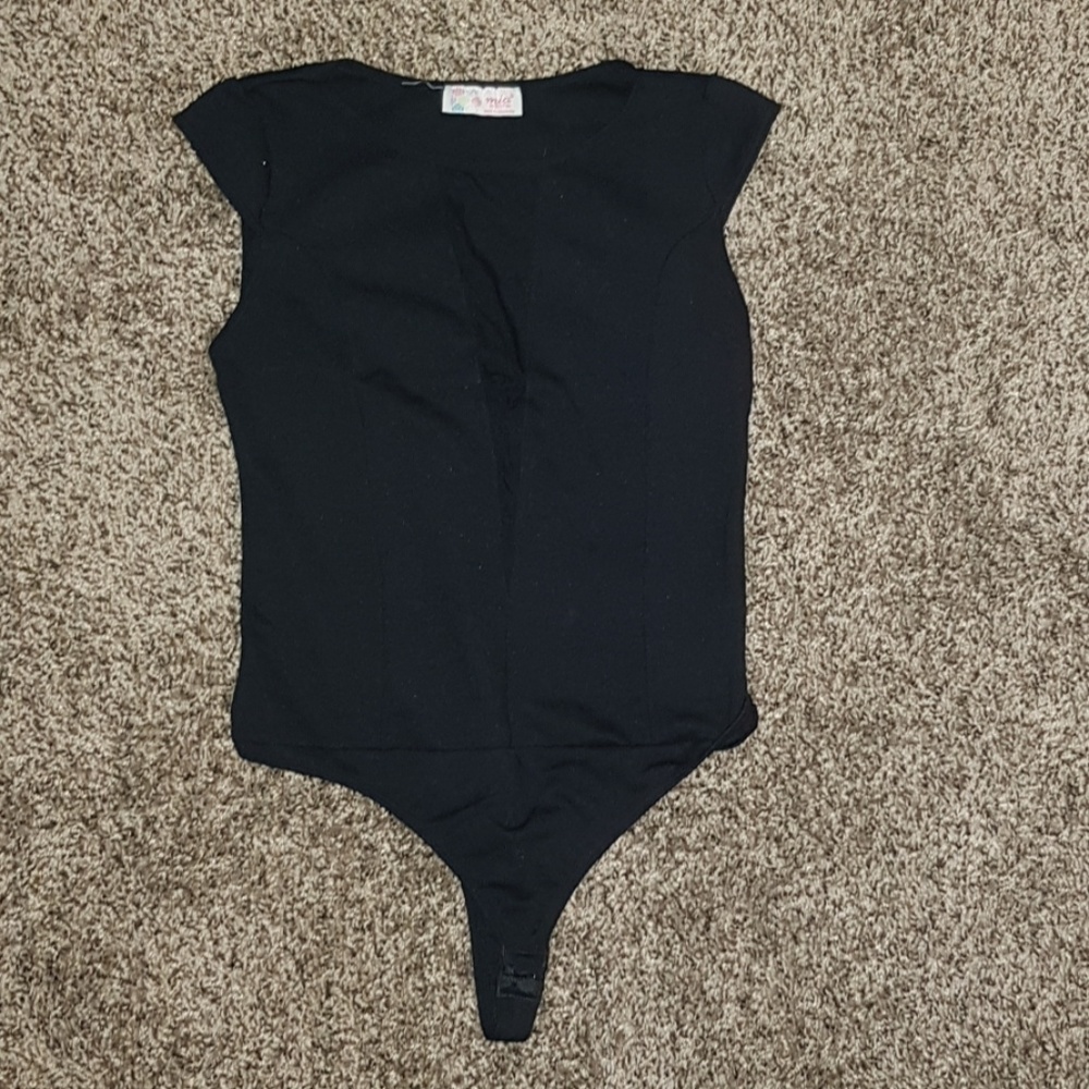 Dress shirt body suit
